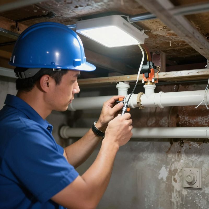 How to Install a Pipe Sleeve Through Concrete in Tega Cay